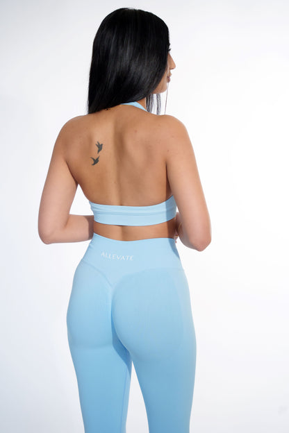 Sculpt Halter Sports Bra