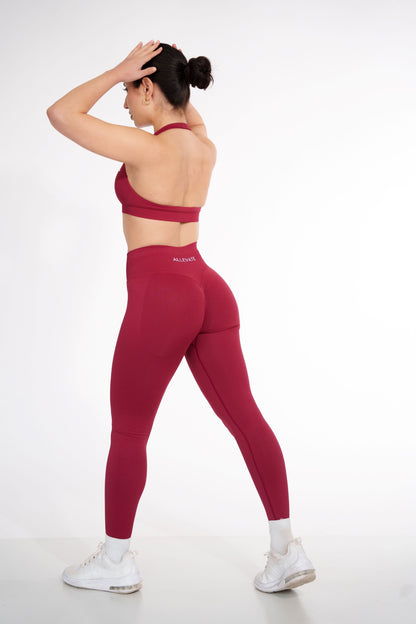 Sculpt Halter Sports Bra